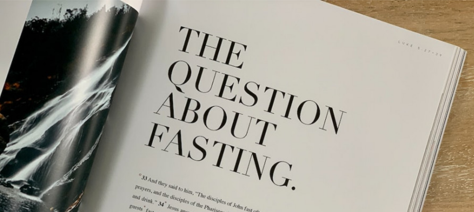 The question about fasting